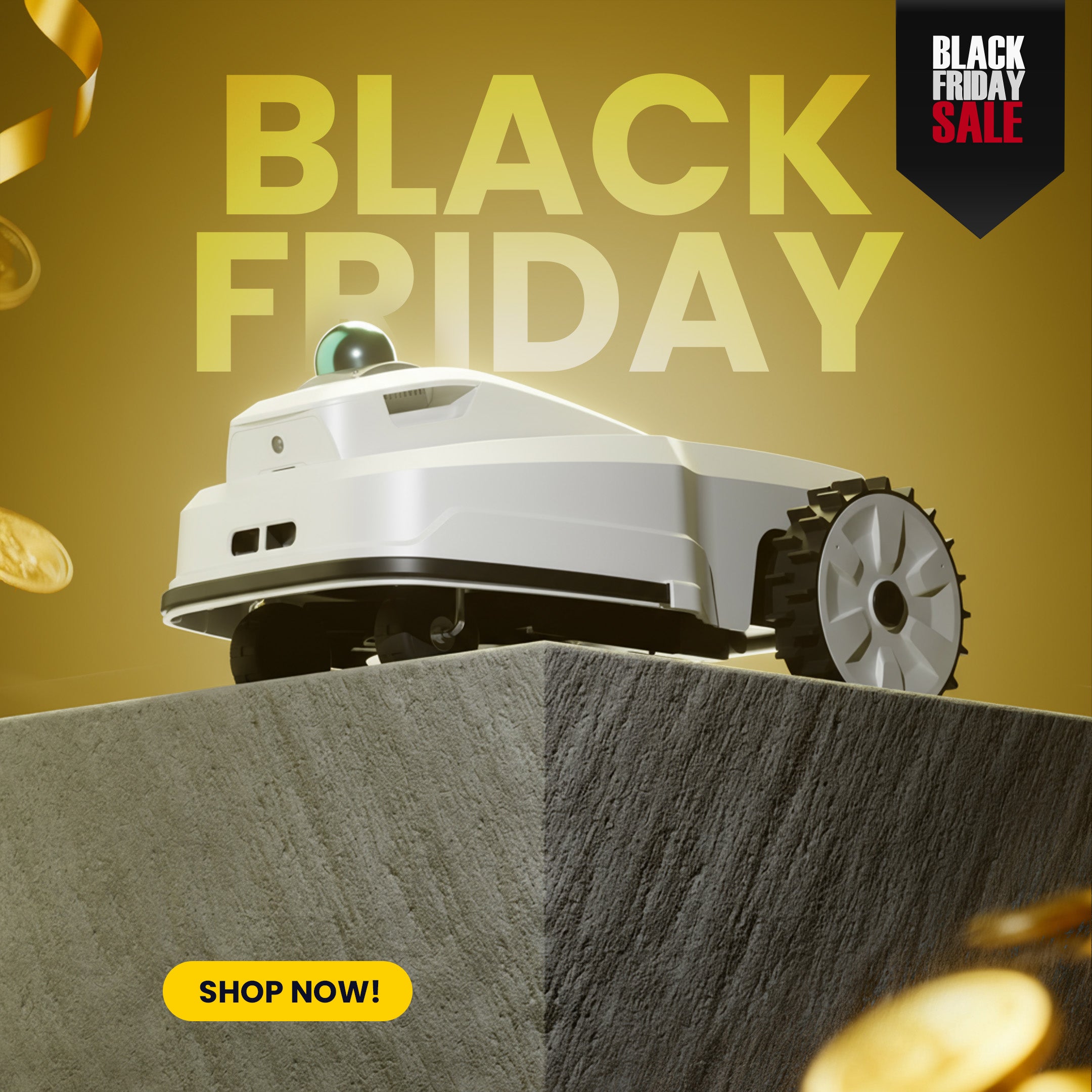 FJD FL3000 No Wire LiDAR Robotic Lawn Mower